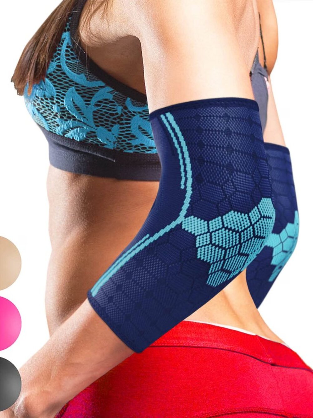 SPARTOS | Elbow Compression Sleeve, Tennis Elbow Brace | Men/Women